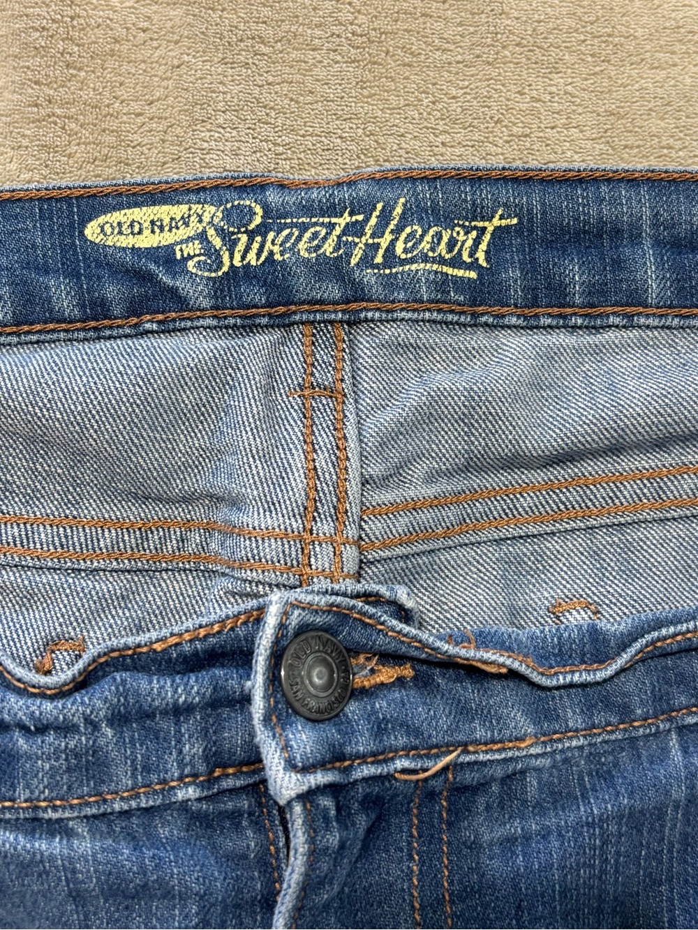 Old Navy Sweetheart Blue Denim Shorts - Picture 7 of 9